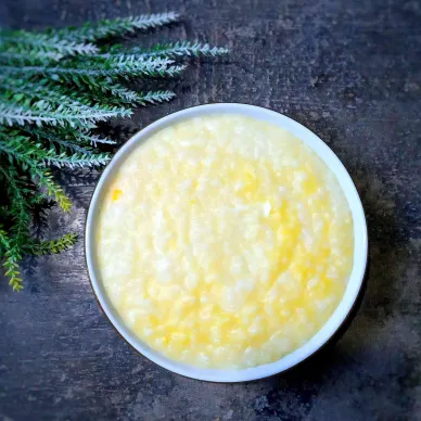 bubur kuning telur